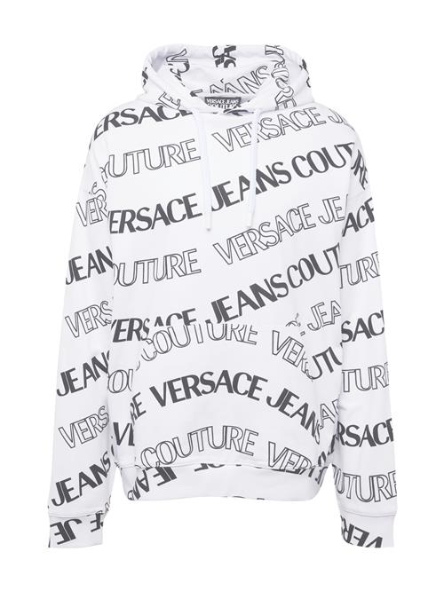 Se Versace Jeans Couture Sweatshirt '76UP304'  sort / hvid ved About You