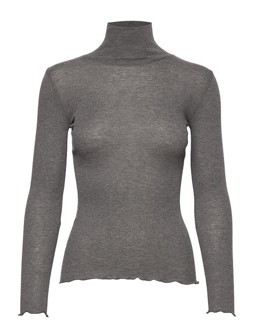 Se Rosemunde Wool Turtle Neck Rosemunde Grey ved Booztlet