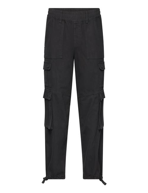 Se HOLZWEILER Lopa Cargo Washed Trousers HOLZWEILER Black ved Booztlet