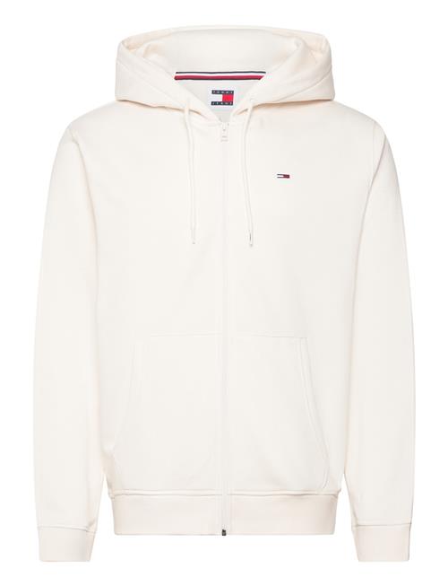 Tommy Jeans Tjm Reg S Flag Zip Thru Tommy Jeans White