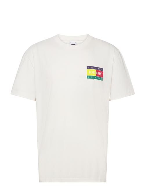 Tommy Jeans Tjm Reg Pop Color Flag Tee Ext Tommy Jeans White