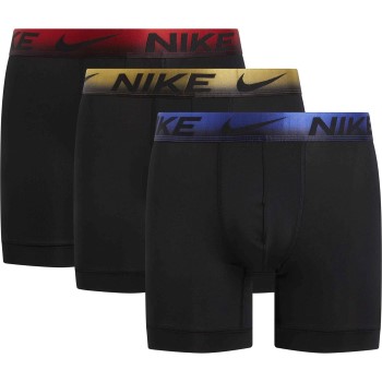 Nike 9P Everyday Essentials Micro Boxer Brief Blå/Rød polyester Small Herre