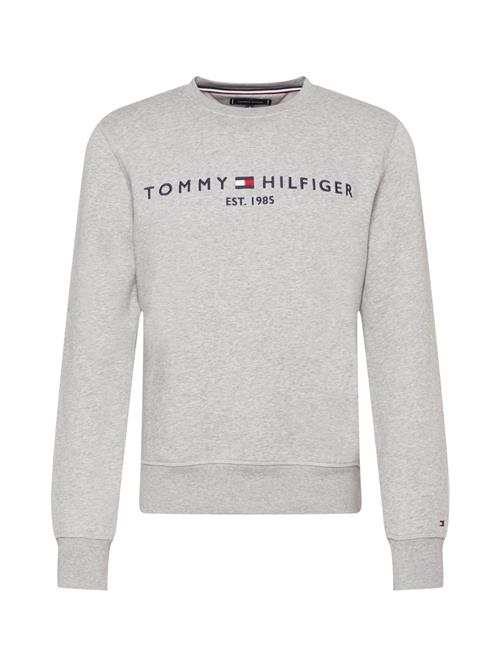 Se TOMMY HILFIGER Sweatshirt  navy / grå-meleret / rød / hvid ved About You