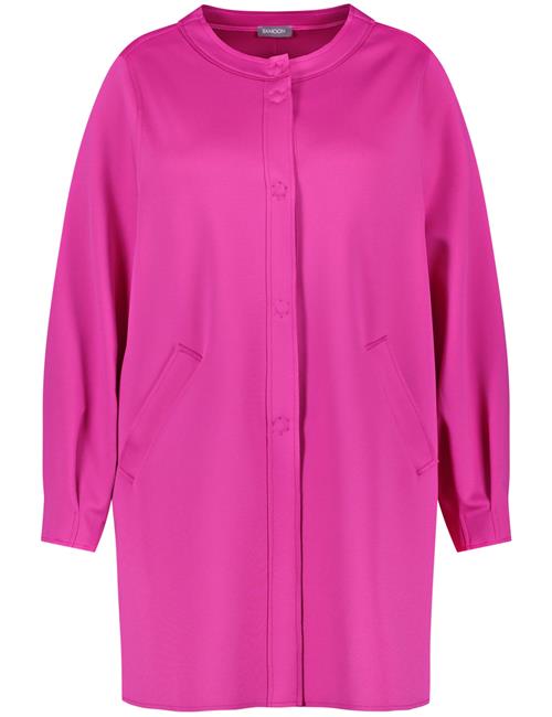 SAMOON Cardigan  fuchsia