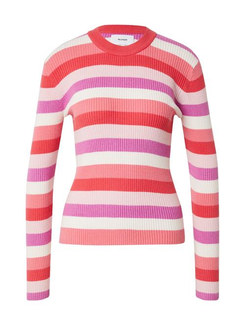 NÜMPH Pullover  orkidee / lyserød / lys pink / rød