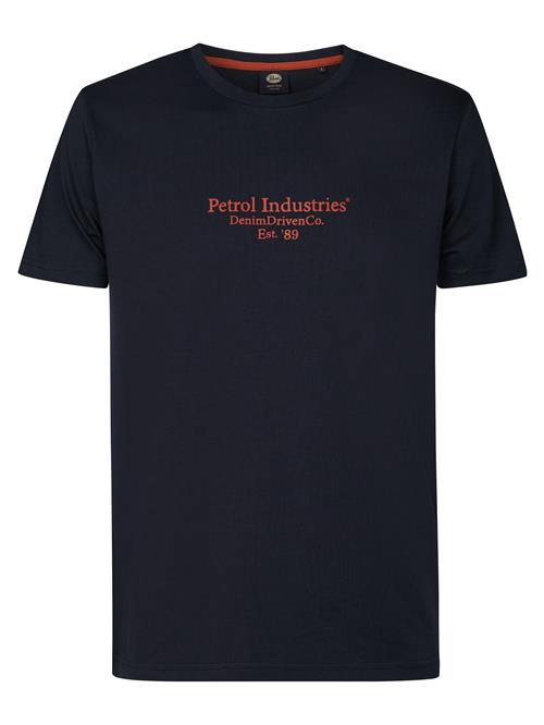 Petrol Industries Bluser & t-shirts '35 Years'  natblå / kirsebærsrød