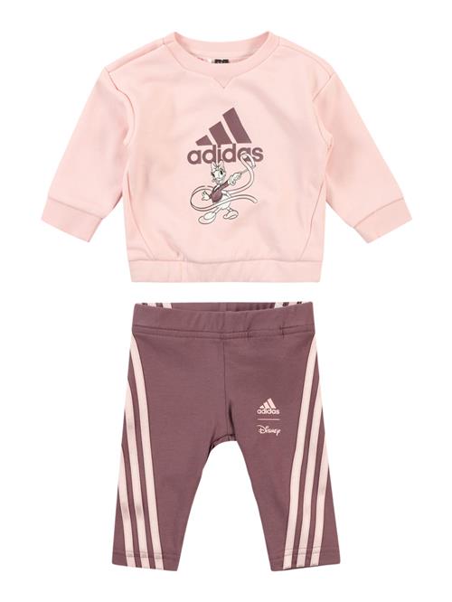 ADIDAS SPORTSWEAR Træningsdragt 'Disney Minnie and Daisy '  lilla / bær / sort / hvid