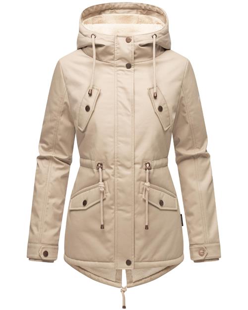 MARIKOO Vinterparka 'Manolya'  beige