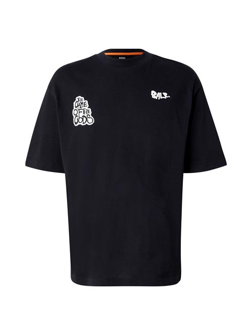 Se BALR. Bluser & t-shirts 'Game of the Gods Graffiti'  sort / hvid ved About You