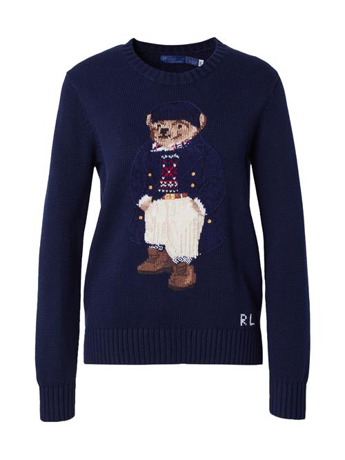 Polo Ralph Lauren Pullover  marin / mørkebrun / rød / hvid