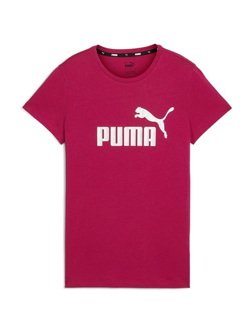 PUMA Funktionsbluse 'ESS+'  rød / offwhite