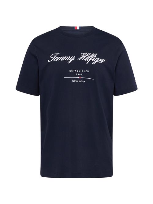 TOMMY HILFIGER Bluser & t-shirts  mørkeblå / rød / hvid