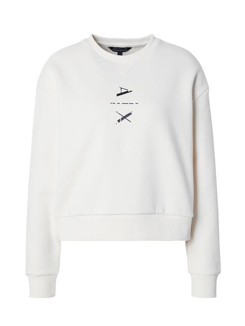 ARMANI EXCHANGE Sweatshirt  sort / offwhite