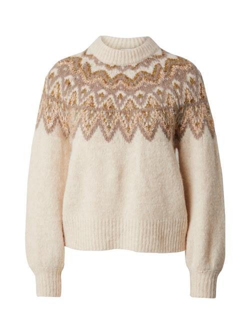 Se Y.A.S Pullover 'YASELA'  beige / creme / brun ved About You