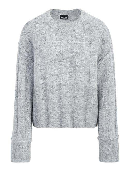 PIECES Pullover 'PCRUBBLE'  grå