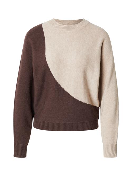 Se JDY Pullover 'JDYMARCO MIA'  beige-meleret / choko ved About You