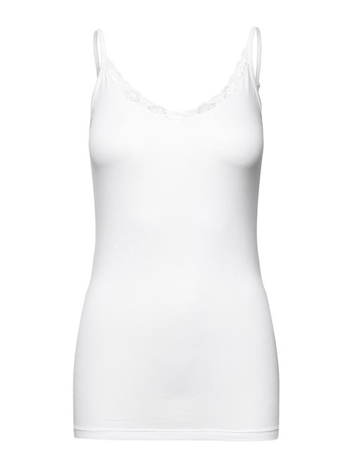 Vila Vidaisy Lace Singlet - Noos Vila White