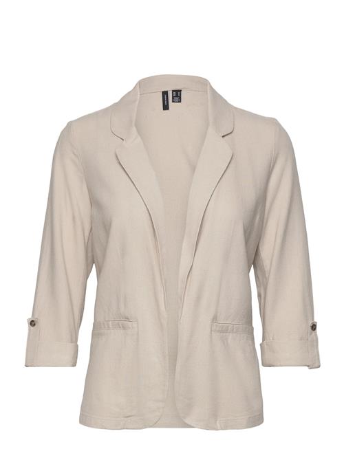 Vero Moda Vmjesmilo 3/4 Loose Blazer Wvn Ga Noos Vero Moda Cream