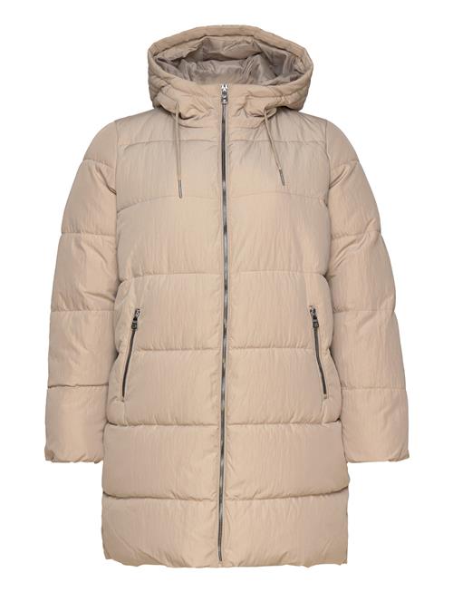 ONLY Carmakoma Carnewdolly Long Puffer Coat Otw ONLY Carmakoma Beige