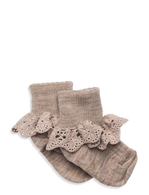 mp Denmark Lea Socks - Lace Mp Denmark Beige