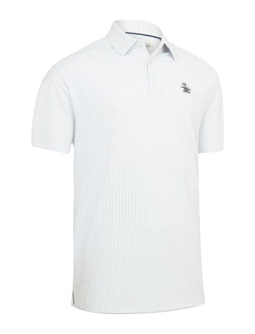 Se Original Penguin Golf The All-Over Pete Printed Polo Original Penguin Golf White ved Booztlet