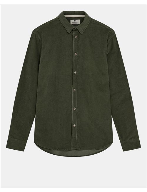 Anerkjendt Akleif Solid Cord Shirt Anerkjendt Khaki