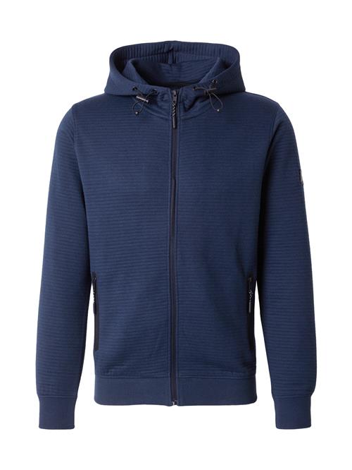 INDICODE JEANS Sweatjakke 'Dominion'  navy