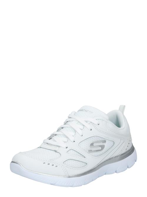 Se SKECHERS Sneaker low 'SUMMITS - SUITED'  sølvgrå / hvid ved About You