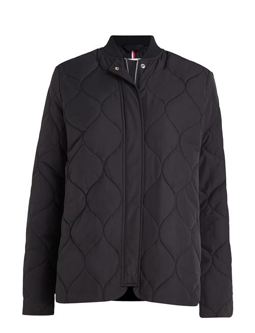 Quilted Bomber Jacket Tommy Hilfiger Black