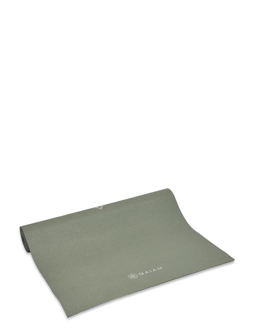 Se Gaiam Olive Marrakesh Yoga Mat 5Mm Classic Printed Gaiam Green ved Booztlet