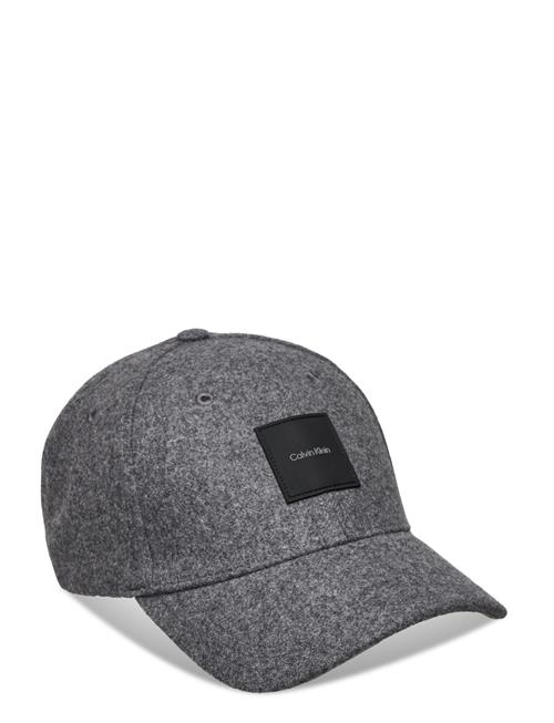 Se Calvin Klein Wool Bb Cap Calvin Klein Grey ved Booztlet