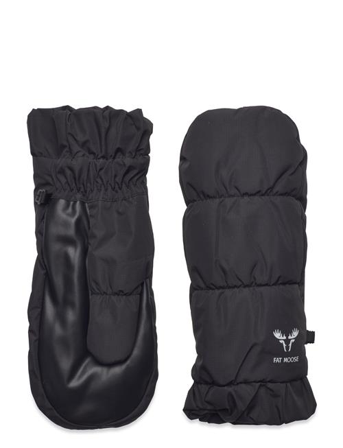 Fat Moose Geo Puffer Mittens Fat Moose Black