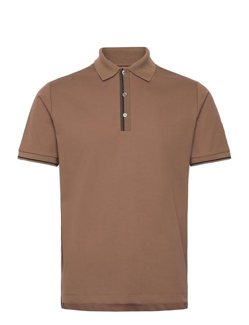 Mmgharvey Polo Ss Tee Mos Mosh Gallery Brown