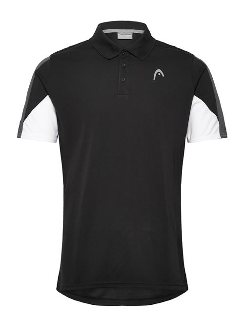 Club 22 Tech Polo Shirt Men Head Black