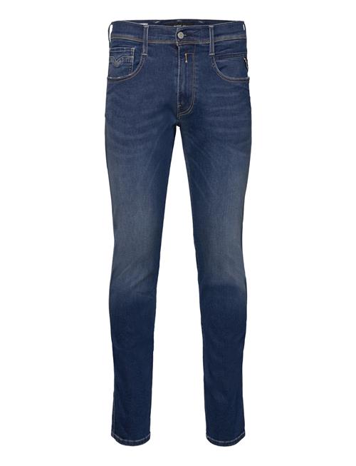 Anbass Trousers Slim Hyperflex Original Replay Blue