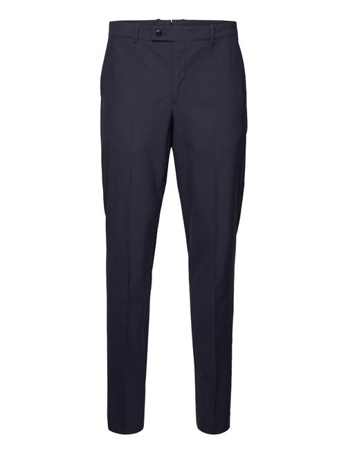 Mango Slim Fit Wool Suit Trousers Mango Navy