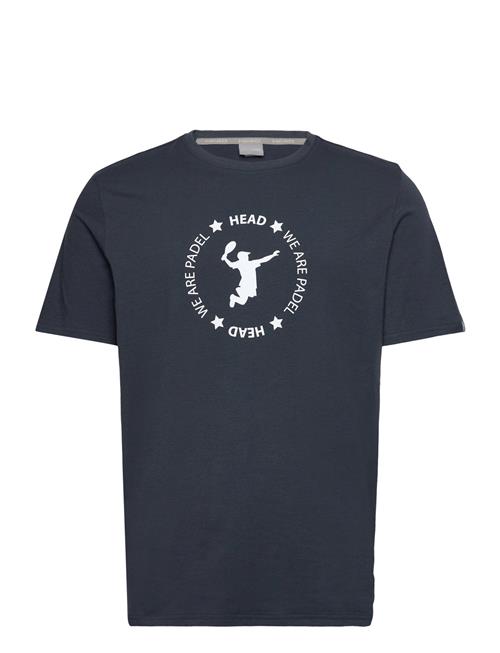 Head We Are Padel T-Shirt Men Head Navy