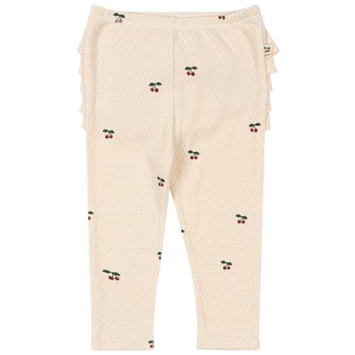 Se Konges Sløjd SUI FRILL PANTS GOTS | Hvid | 2 years ved Babyshop