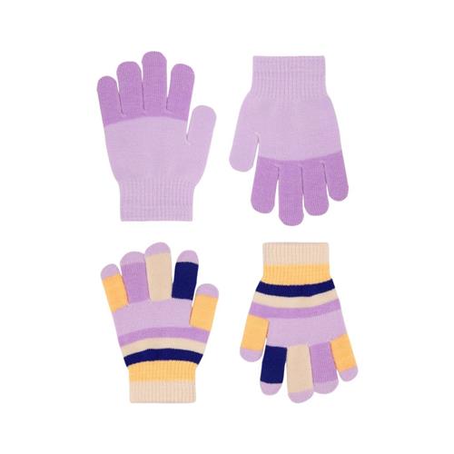 Se Molo 2-pak Kei Handsker Pastel Lilac | Lyserød | 4-10 years ved Babyshop