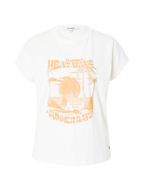 Se GARCIA Shirts  guld / lyseorange / hvid ved About You