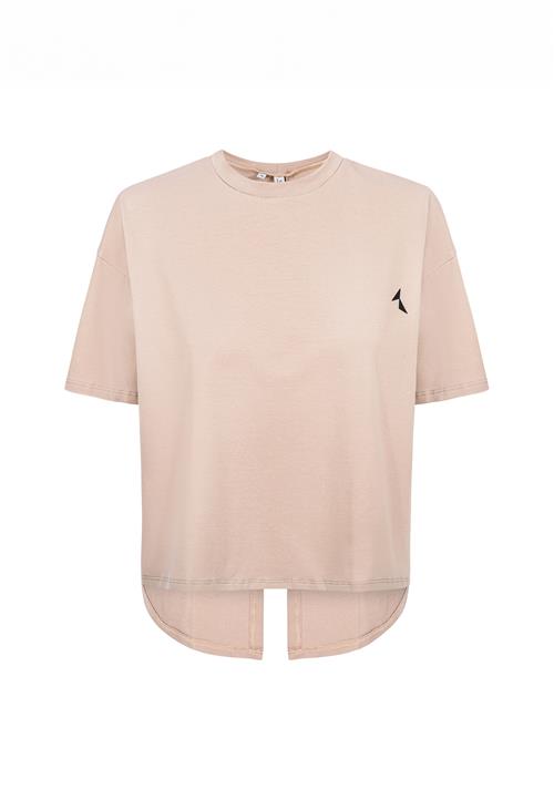 Carpatree Funktionsbluse 'Stitch'  beige / sort