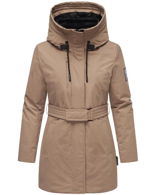 NAVAHOO Vinterparka  lysebeige