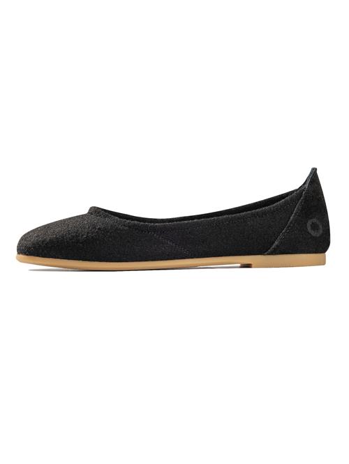 Se Baabuk Ballerinasko 'Wool Blacky'  sort ved About You