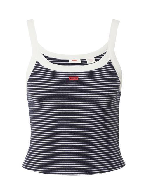 Se LEVI'S ® Overdel 'Essential Sporty Rib Tank'  navy / hvid ved About You