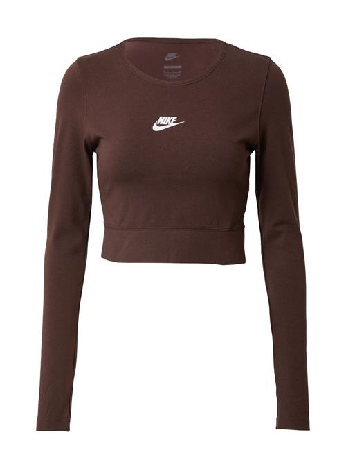 Se Nike Sportswear Shirts 'Emea'  brun / hvid ved About You