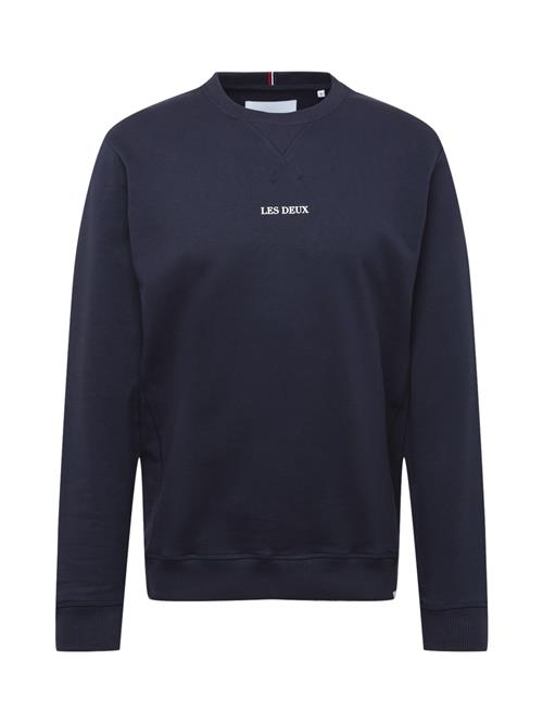 Se Les Deux Sweatshirt 'Lens'  navy / hvid ved About You