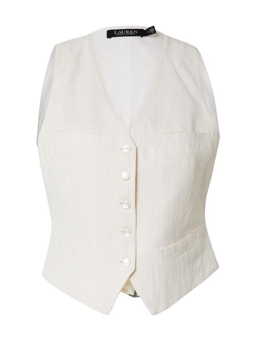 Lauren Ralph Lauren Jakkesætsvest 'JALAN'  creme