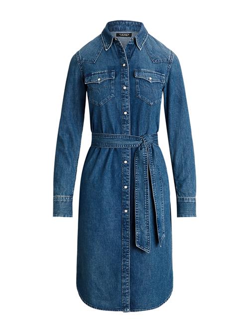 Lauren Ralph Lauren Blusekjole  blue denim