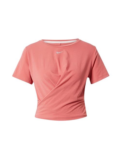 Se NIKE Funktionsbluse 'One Luxe'  lysegrå / lys pink ved About You