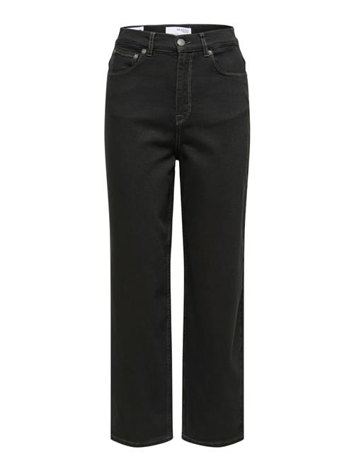 Se SELECTED FEMME Jeans 'Luna'  black denim ved About You